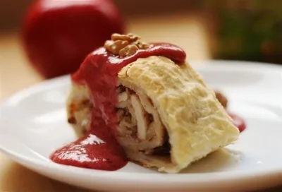 Штрудель яблочный