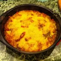 Картофельная пицца с грибами