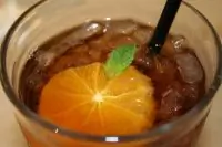 Черный чай с апельсином