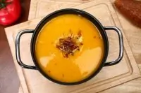 Суп-пюре с тыквой и кокосовым молоком