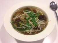 Суп с лапшой и говядиной