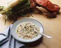 Суп из крабов и сладкой кукурузы по китайски