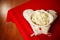 Сладкий картофель со сливками