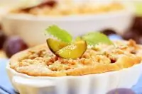 Пирог из слив