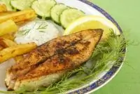 Осетрина по французски