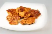 Треска с тертым картофелем