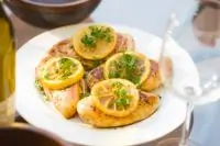 Курица с лимоном и имбирем