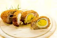 Яйца по шотландски со специями