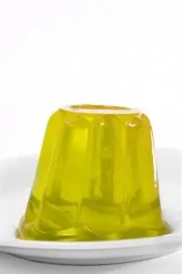 Лимонное желе с цедрой