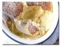 Лимонный пудинг с корицей