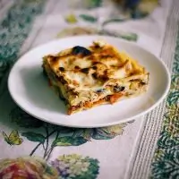 Запеченная овощная лазанья по средиземноморски