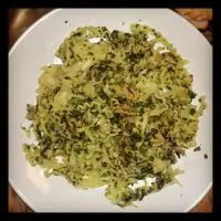 Паста с тунцом и шпинатом