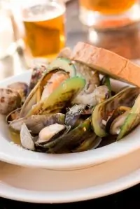 Мидии по азиатски