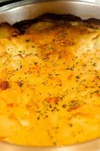 Картофель дофине с сыром стилтон