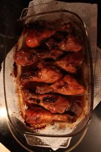 Медово-лимонные куриные ножки