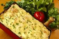 Лазанья болоньезе со сметаной