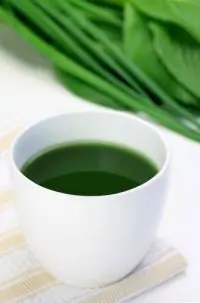 Бодрящий напиток из шпината