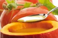 Сырный суп в тыкве