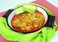 Гратэн из цукини и помидоров