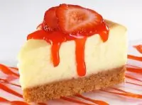 Клубничный чизкейк