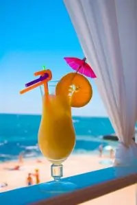 Миндально-апельсиновый коктейль