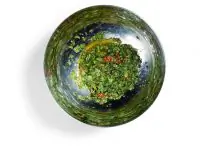 Соус из базилика и кинзы с хересным уксусом