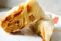 Вертута с тыквой и брынзой