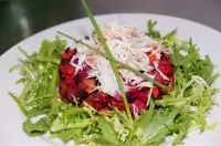 Винегрет с крабовым мясом