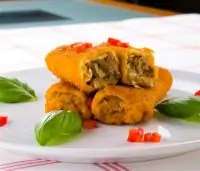 Грибные крокеты