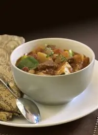 Гуляш из баранины