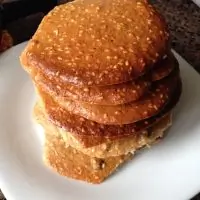 Имбирное печенье с кунжутом