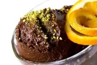 Мороженое шоколадно-апельсиновое