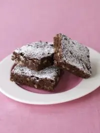 Шоколадный пирог без муки с грецкими орехами