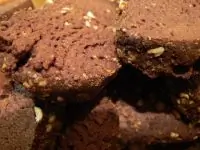 Шоколадно-миндальное печенье