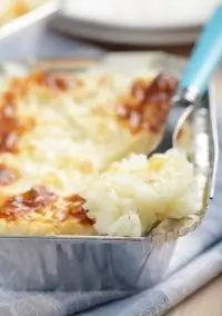 Печеный рисовый пудинг