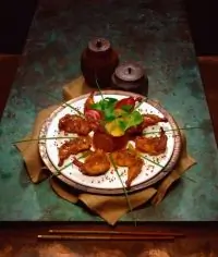 Острые перепелки с имбирем, корицей и апельсинами