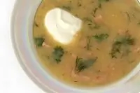 Гороховый суп с ветчиной