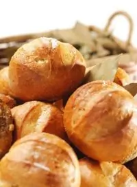 Хлеб с зеленым перцем горошком