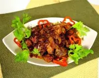 Свиное филе в кисло-сладком соусе