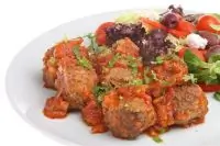 Фрикадельки из баранины в томатном соусе со специями