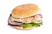 Куриные бургеры с соусом якитори