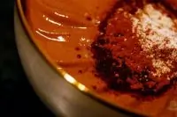 Шоколадный творог с арахисом