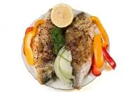 Дорада печеная