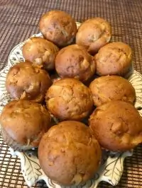 Маффины с яблоками