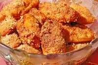 Печенье с засахаренным имбирем