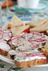 Быстрая закуска к шампанскому