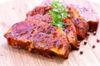 Свиное филе под перечным соусом