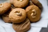 Сливочное печенье с кешью