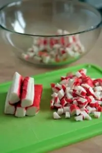 Салат-коктейль из морепродуктов