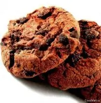 Овсяное печенье с медом и сухофруктами